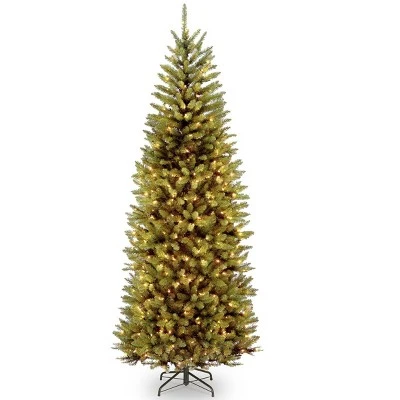 National Tree Company Pre-Lit LED Slim Kingswood Fir Artificial Christmas Tree Dual Color Lights 5 National Tree Company Pre-Lit LED Slim Kingswood Fir Artificial Christmas Tree Dual Color Lights - Image 5