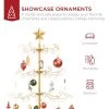 Best Choice Products Wrought Iron Ornament Display Christmas Tree w/ Easy Assembly, Stand