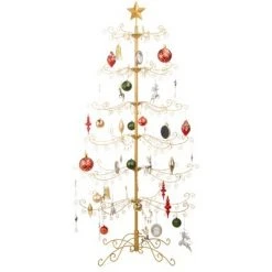 Best Choice Products Wrought Iron Ornament Display Christmas Tree w/ Easy Assembly, Stand -Christmas Trees Sales Store unnamed file 8556