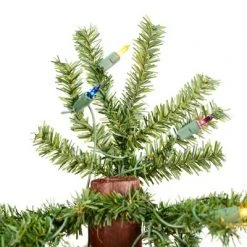 Vickerman Natural Alpine Artificial Christmas Tree Set