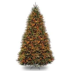 9ft Pre-lit Full Dunhill Fir Hinged Artificial Christmas Tree LED Dual Color Lights - National Tree Company -Christmas Trees Sales Store unnamed file 861