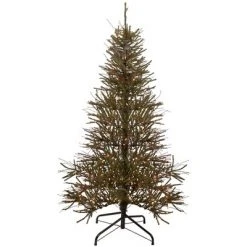 Northlight 6' Prelit Artificial Christmas Tree Warsaw Twig - Clear Lights