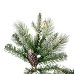 Vickerman Flocked Ellis Pine Artificial Christmas Tree