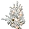 Vickerman Flocked Sierra Fir Artificial Christmas Tree