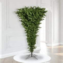 Vickerman Green American Upside Down Artificial Unique Tree -Christmas Trees Sales Store unnamed file 8674