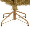 National Tree Company 6ft National Christmas Tree Company Champagne Tinsel Artificial Pencil Christmas Tree