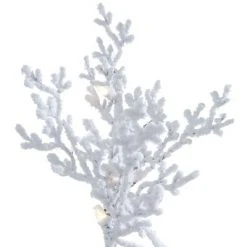 Vickerman Flocked Winter Twig Artificial Christmas Tree