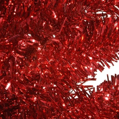National Tree Company 3ft National Christmas Tree Company Red Tinsel Artificial Christmas Tree with Plastic Stand 1 National Tree Company 3ft National Christmas Tree Company Red Tinsel Artificial Christmas Tree with Plastic Stand
