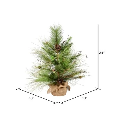 Vickerman 48" Ridgeville Pine Artificial Christmas Tree 1 Vickerman 48" Ridgeville Pine Artificial Christmas Tree