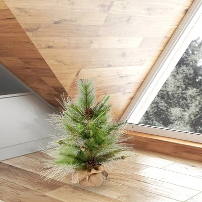 Vickerman 48" Ridgeville Pine Artificial Christmas Tree 2 Vickerman 48" Ridgeville Pine Artificial Christmas Tree - Image 2