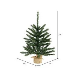 Vickerman Anoka Pine Artificial Christmas Tabletop Tree