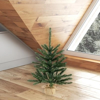 Vickerman Anoka Pine Artificial Christmas Tabletop Tree 2 Vickerman Anoka Pine Artificial Christmas Tabletop Tree - Image 2