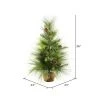 Vickerman Boulder Pine Series Artificial Christmas Tree