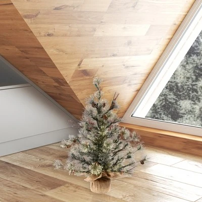 Vickerman Dakota Pine Artificial Christmas Tabletop Tree 2 Vickerman Dakota Pine Artificial Christmas Tabletop Tree - Image 2