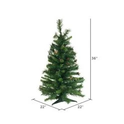 Vickerman Cheyenne Pine Artificial Tabletop Tree 8 Vickerman Cheyenne Pine Artificial Tabletop Tree -Christmas Trees Sales Store unnamed file 8829