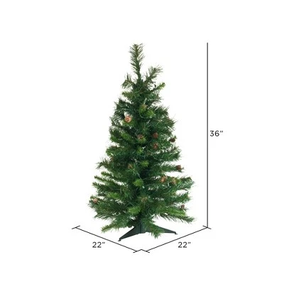 Vickerman Cheyenne Pine Artificial Tabletop Tree 4 Vickerman Cheyenne Pine Artificial Tabletop Tree - Image 4