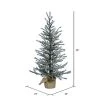 Vickerman Frosted Angel Pine Artificial Christmas Tabletop Tree