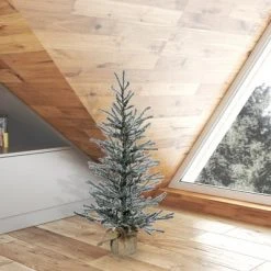 Vickerman Frosted Angel Pine Artificial Christmas Tabletop Tree -Christmas Trees Sales Store unnamed file 8833