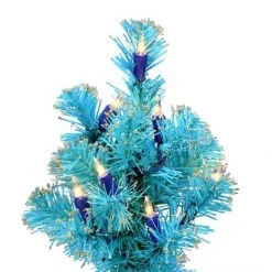 Vickerman 2' x 16" Tinsel Artificial Christmas Tree