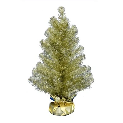 Vickerman 2' x 16" Tinsel Artificial Christmas Tree 7 Vickerman 2' x 16" Tinsel Artificial Christmas Tree - Image 7