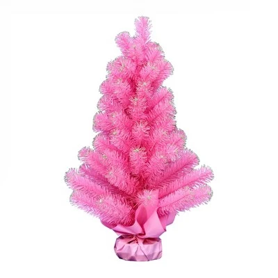 Vickerman 2' x 16" Tinsel Artificial Christmas Tree 10 Vickerman 2' x 16" Tinsel Artificial Christmas Tree - Image 10