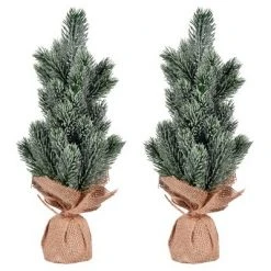 Vickerman Spruce Sapling Artificial Christmas Tree Tabletop