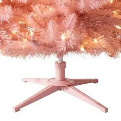 Treetopia Pretty in Pink 6-Foot-Tall Artificial Full Bodied Unlit Christmas Tree Colorful Holiday Decoration with Premium Pink Stand and Easy Assembly -Christmas Trees Sales Store unnamed file 8954