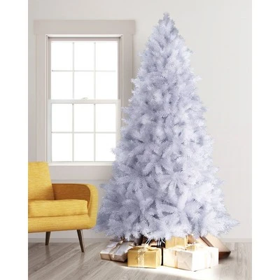 Treetopia Winter White 7-Foot-Tall Artificial Full Bodied Unlit Christmas Tree Colorful Holiday Decoration with Premium White Stand and Easy Assembly 3 Treetopia Winter White 7-Foot-Tall Artificial Full Bodied Unlit Christmas Tree Colorful Holiday Decoration with Premium White Stand and Easy Assembly - Image 3