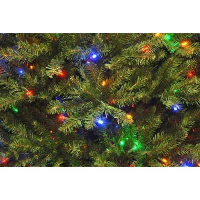 National Tree Company Pre-Lit LED Full Dunhill Fir Hinged Artificial Christmas Tree Dual Color Lights with 9 Function Footswitch 3 National Tree Company Pre-Lit LED Full Dunhill Fir Hinged Artificial Christmas Tree Dual Color Lights with 9 Function Footswitch - Image 3