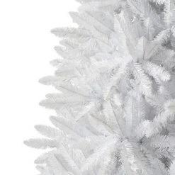 Treetopia Luxe Mont Blanc 7 Foot Artificial Prelit Full Bodied Christmas Tree Holiday Decoration with White LED Lights, Premium Stand and Foot Pedal -Christmas Trees Sales Store unnamed file 9074