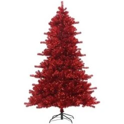 Vickerman Ruby Red Pine Christmas Tree