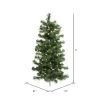 Vickerman Douglas Fir Artificial Unique Tree with Lights