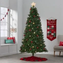 7.5' Unlit Balsam Artificial Christmas Tree - Wondershop™