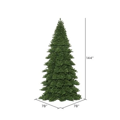 Vickerman Oregon Fir Artificial Christmas Tree 2 Vickerman Oregon Fir Artificial Christmas Tree - Image 2