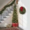6.5ft Calgary Artificial Christmas Drum Tree - Haute Decor