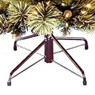 National Tree Company Carolina Pencil Pine 12 Foot Artificial Holiday Prelit Tree with 1000 White Lights, Pinecones, 1900 Branch Tips and Stand 2 National Tree Company Carolina Pencil Pine 12 Foot Artificial Holiday Prelit Tree with 1000 White Lights, Pinecones, 1900 Branch Tips and Stand - Image 2