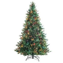 Kurt S. Adler Kurt Adler 7' Pre-Lit Multi-Color Incandescent Jackson Pine Tree