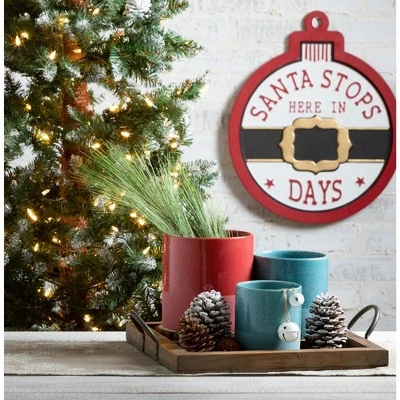 Sullivans Artificial 6' Lighted Natural Bark Tree Green 2 Sullivans Artificial 6' Lighted Natural Bark Tree Green - Image 2