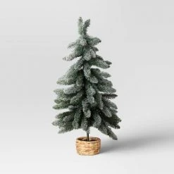 Artificial Downswept Flocked PVC Tree - Threshold™ -Christmas Trees Sales Store unnamed file 9219