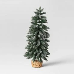 Artificial Downswept Flocked PVC Tree - Threshold™ -Christmas Trees Sales Store unnamed file 9220