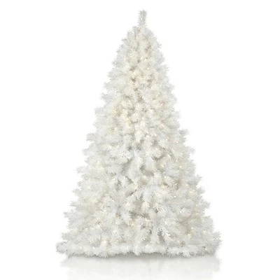 Treetopia Hanukkah White 7 Foot Artificial Prelit Full Bodied Celebration Tree with Alternating Blue and White LED Lights, Premium Stand, & Foot Pedal 3 Treetopia Hanukkah White 7 Foot Artificial Prelit Full Bodied Celebration Tree with Alternating Blue and White LED Lights, Premium Stand, & Foot Pedal - Image 3
