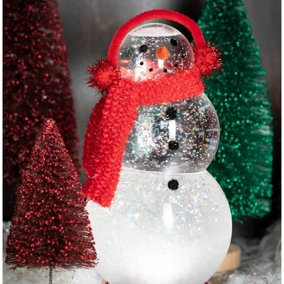 Sullivans Artificial Green Bottlebrush Tree Green 15.5"H Set of 3 3 Sullivans Artificial Green Bottlebrush Tree Green 15.5"H Set of 3 - Image 3