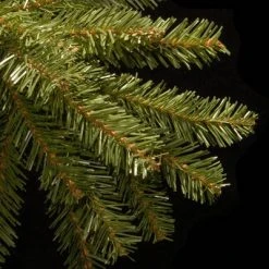 National Tree Company 4.5ft National Christmas Tree Company Pre-Lit Dunhill Fir Hinged Artificial Christmas Tree with 450 Clear Lights