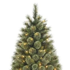 7ft Pre-Lit Cashmere Artificial Christmas Tree Clear Lights - Wondershop™