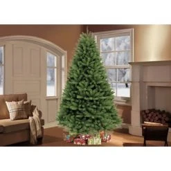 7.5ft Unlit Artificial Christmas Tree Full Davenport Fir - Puleo