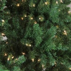 Northlight 9.5' Prelit Medium Buffalo Fir Artificial Christmas Tree - Clear Lights