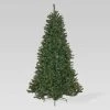 7ft Noble Fir Hinged Artificial Christmas Tree Clear Lights - Christopher Knight Home