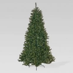 7ft Noble Fir Hinged Artificial Christmas Tree Clear Lights - Christopher Knight Home